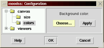 configuration dialog box
